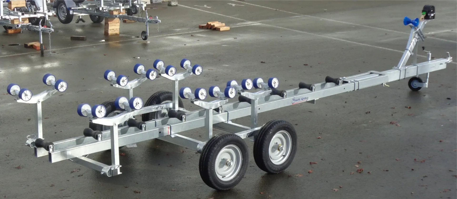 Carro de manipulación timón basculante sw2400ma21 sunway