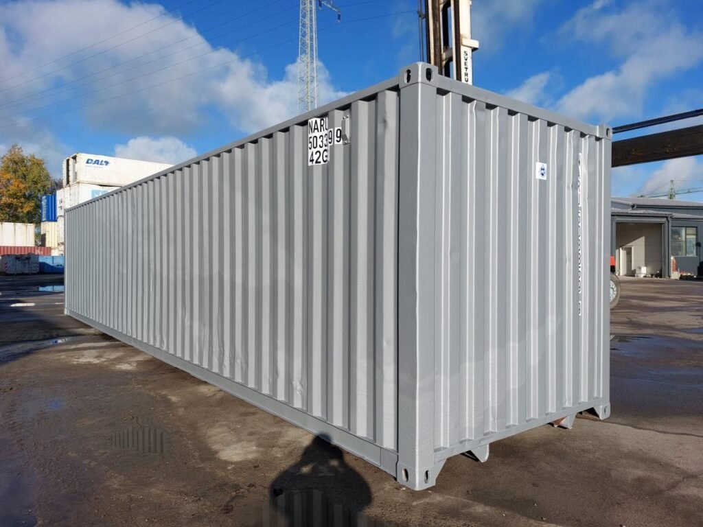 Contenedor marino usado de 40 pies: Resistente al agua y disponible - Imagen 4