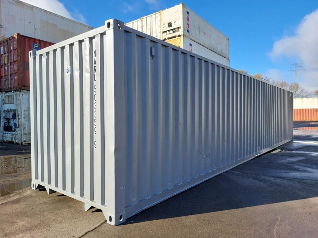 Contenedor marino usado de 40 pies: Resistente al agua y disponible - Imagen 5