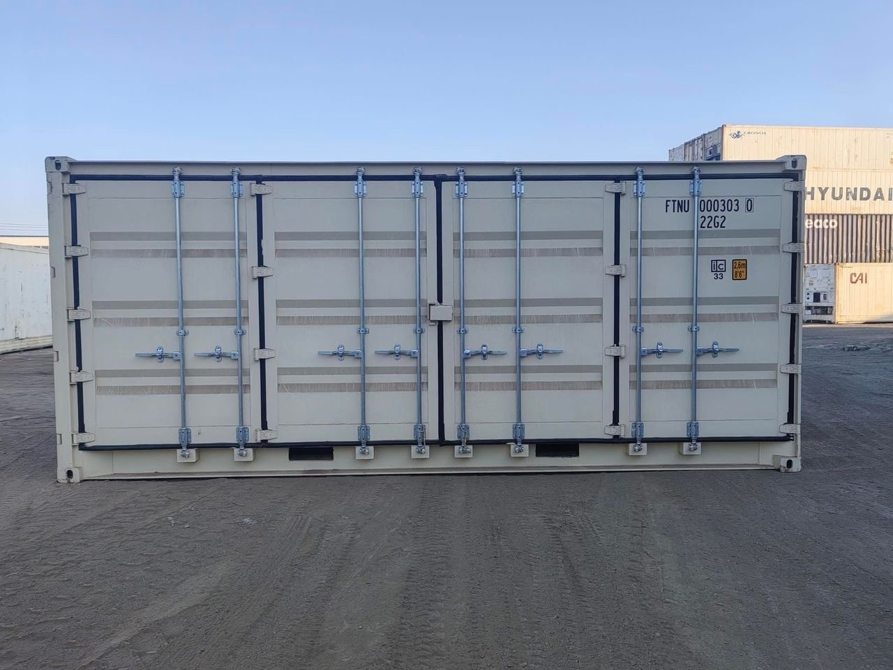 Container Maritime 20 Pieds Lado abierto - Premier Voyage - Imagen 2