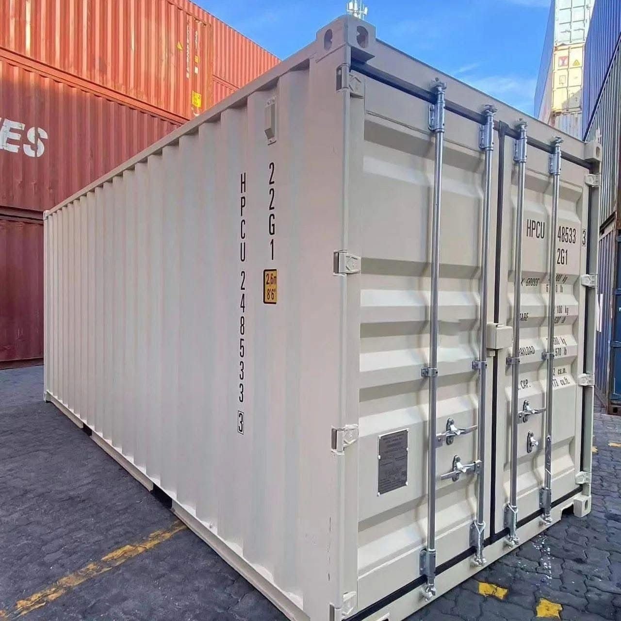 Nuevo Contenedor Marítimo Seco de 20 pies-Primer viaje