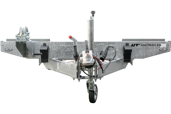 Remolque portacoches de tres ejes 800X230 UNIPLAT 800/3 S 3500 KG - Imagen 3