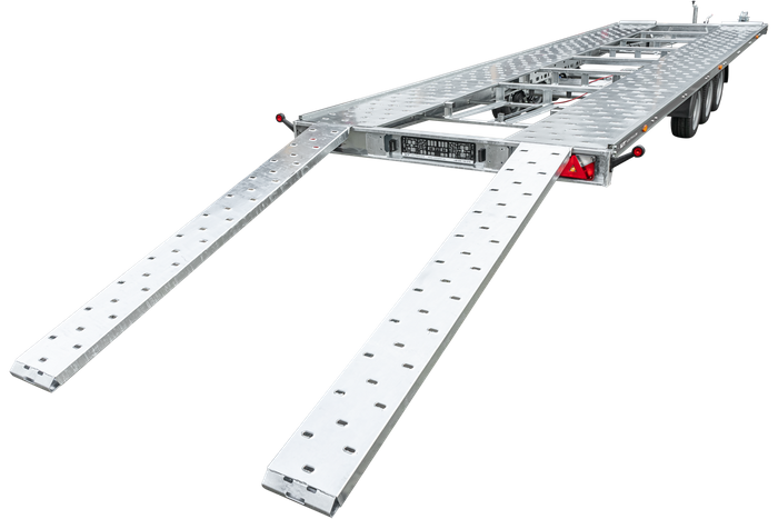 Remolque portacoches de tres ejes 800X230 UNIPLAT 800/3 S 3500 KG - Imagen 5