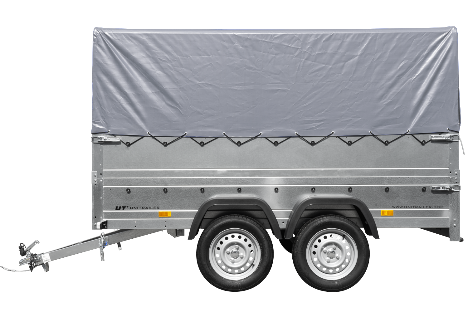 Remolque de coche REMOLQUE DE JARDÍN UNITRAILER DE 2 ejes 264/2 KIPP - Imagen 3