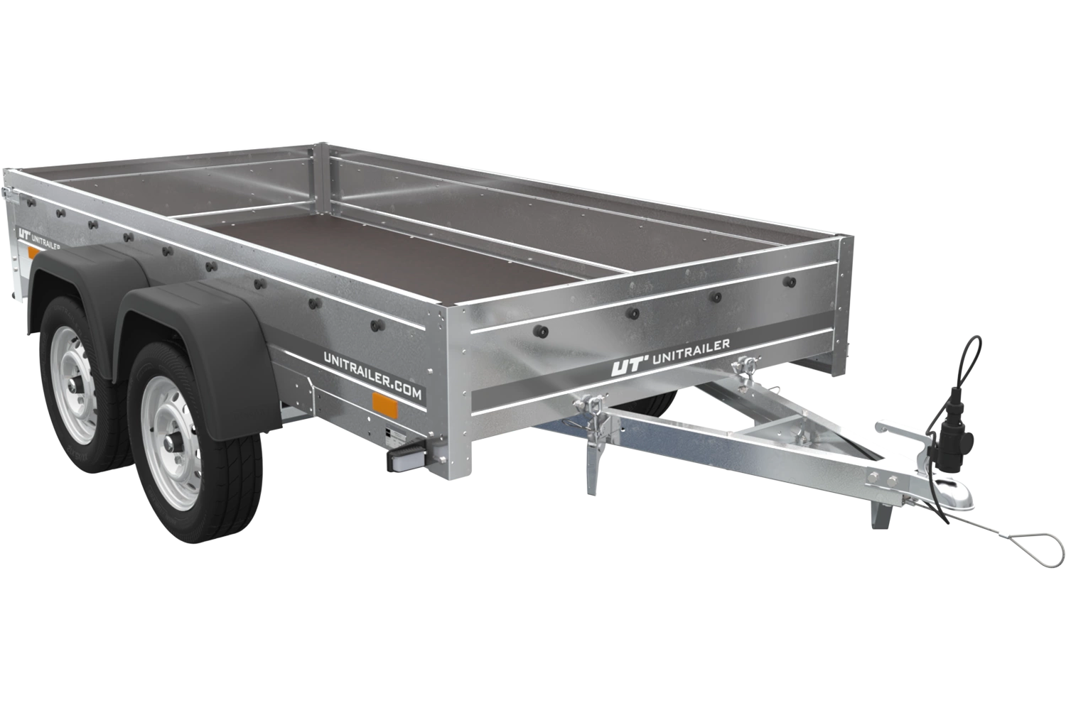 Remolque de coche REMOLQUE DE JARDÍN UNITRAILER DE 2 ejes 264/2 KIPP - Imagen 5