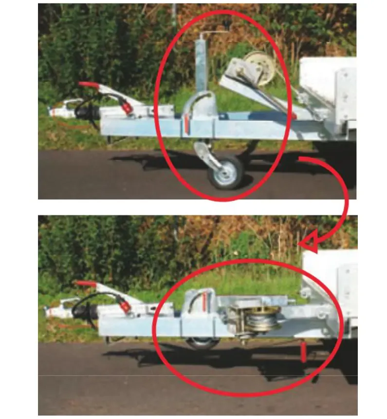 Remolque para puerta de coche Anssems amt 1500 - Imagen 2