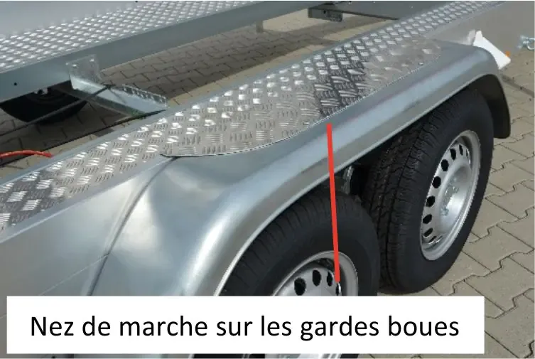 Remolque para puerta de coche anssems amt 1300 eco 340 - Imagen 3